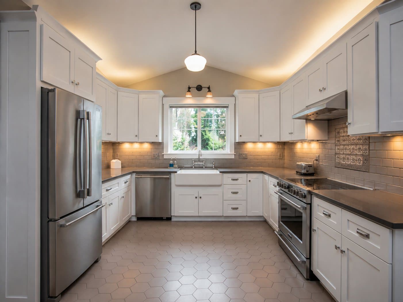 Hex-Tile Kitchen Remodel