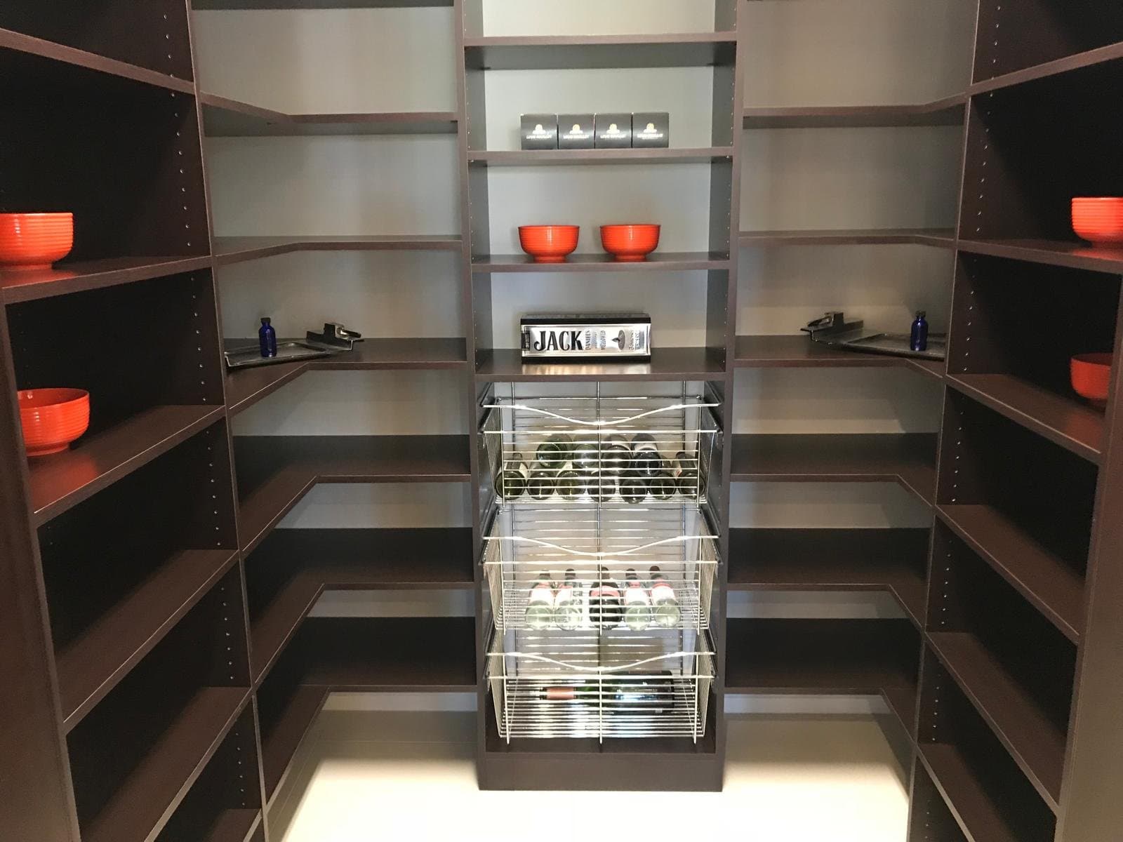 Custom Storage & Wine Cabinetry